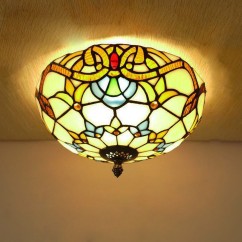 Tiffany-style Stained Glass Pendant Light, E27 Light Source, Perfect for Dining and Living Rooms