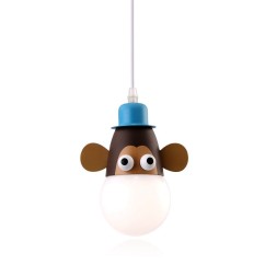 Cartoon Animal Kids Room Pendant Lamp Creative Baby Room Pendant Light Child Bedroom Hallway Pendant Lights