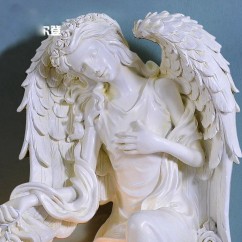 Resin Wings Angel Corridor Wall Lamp Bedroom Bedsides Goddess Wall Sconce Glass lampshade Balcony Porch Hallway lamps