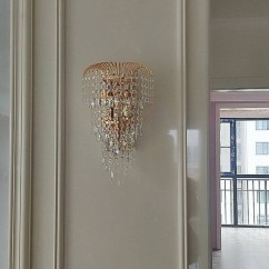 Modern TV Background Egg Crystal Wall Lights Bedroom Bedsides Corridor Luxury Wall Sconce Living Room Wall Lighting Fixtures