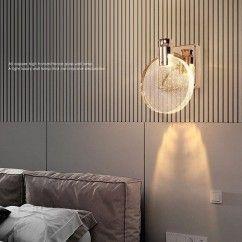 Modern LED Bubble Crystal Bathroom Wall Lamp Mirror Front Wall Light Washroom perfume bottle crystal Lampshade wall Sconces