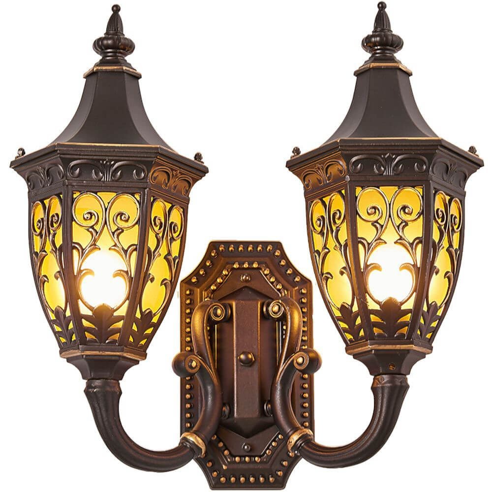 Outdoor Porch Wall Lights European Water-Proof Garden Villa Gate Wall Sconces Indoor Corridor Hallway Balcony Wall Lighting