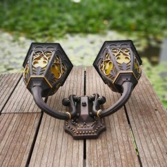 Outdoor Porch Wall Lights European Water-Proof Garden Villa Gate Wall Sconces Indoor Corridor Hallway Balcony Wall Lighting