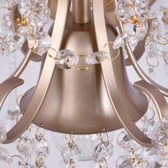 Corridor Crystal Wall Lamp Pastoral French Bedroom Wall Lighting American Village Balcony Living Room Wall Sconces