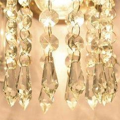 Corridor Crystal Wall Lamp Pastoral French Bedroom Wall Lighting American Village Balcony Living Room Wall Sconces