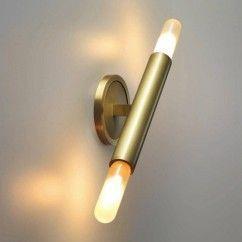 Modern Pure Copper Corridor Bathroom Wall Lights Villa Bedroom Bedsides Wall Sconces Hallway Balcony Stair Case Wall Lamps