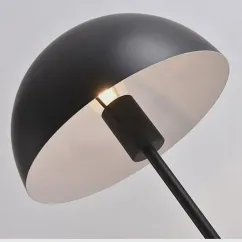 Modern Bedroom Bedsides Table Light Painted Metal Mushroom Lampshade Study Room Desk Lamps Recreation Table Lighting Fixture