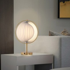 Foldable Pleated Minimalist Sofa Table Lamp Nordic Style Bedside Atmosphere Desk Light