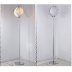 Foldable White Pleated Minimalist Sofa Floor Lamp Nordic Style Bedside Atmosphere Floor Light