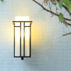 Outdoor Porch Wall Lights Design Water-Proof Garden Wall Sconces Indoor Corridor Hallway Balcony Wall Lighting Fixtures