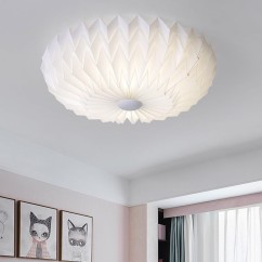 Nordic LED Bedroom Ceiling Lamp Romantic Petal Living Room Personality Creative Modern Minimalist Ceiling Lamp