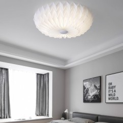 Nordic LED Bedroom Ceiling Lamp Romantic Petal Living Room Personality Creative Modern Minimalist Ceiling Lamp