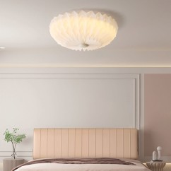 Nordic LED Bedroom Ceiling Lamp Romantic Petal Living Room Personality Creative Modern Minimalist Ceiling Lamp