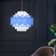 Lotus Dining Room Chandelier Modern DIY Plastic North European Restaurant Ceiling Pendant Lights