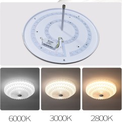 Nordic LED Bedroom Ceiling Lamp Personality Creative Modern Minimalist Living Room Round Cake Ceiling Light