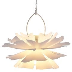 Nordic Acrylic Petal Bedroom Ceiling Lamp Personality Modern Minimalist Living Room Ceiling Light