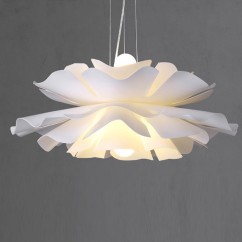 Nordic Acrylic Petal Bedroom Ceiling Lamp Personality Modern Minimalist Living Room Ceiling Light