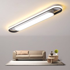 Modern Corridor Ceiling Light Nordic Paper Clip Corridor Balcony Strip Dining Room Bedroom Entrances Ceiling Lighting Fixtures