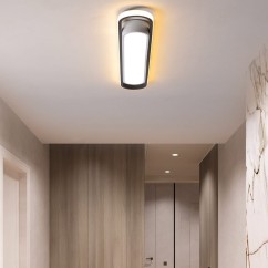 Modern Corridor Ceiling Light Nordic Paper Clip Corridor Balcony Strip Dining Room Bedroom Entrances Ceiling Lighting Fixtures