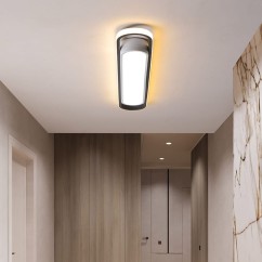 Modern Corridor Ceiling Light Nordic Paper Clip Corridor Balcony Strip Dining Room Bedroom Entrances Ceiling Lighting Fixtures