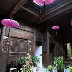 Modern Restaurant Pendant Light Chinese-Style Fabric Imitation Antique Tea House Corridor Lantern for Hotel