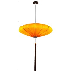 Modern Restaurant Pendant Light Chinese-Style Fabric Imitation Antique Tea House Corridor Lantern for Hotel