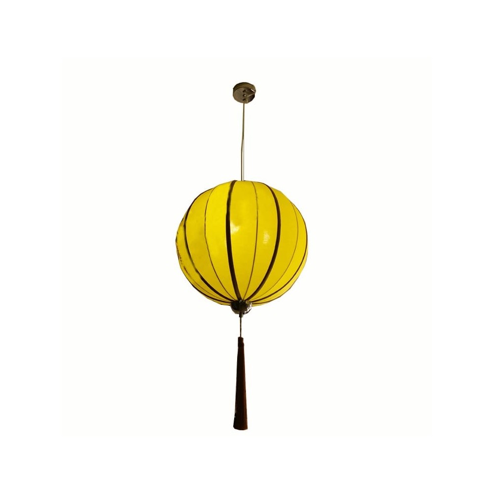 Chinese Hand-Painted Pumpkin Restaurant Pendant Light Balcony Corridor Hanging Lamp Pastoral Birds Bedroom Pendant Lamps