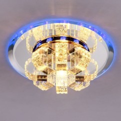 Modern LED Crystal Corridor Ceiling Lamp New Style Hallway Balcony Ceiling Lights foyer Entrance Balcony Chandelier