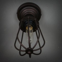 Industrial Metal One Heads Grapefruit Corridor Ceiling Lamp Hallway Balcony American Country Rustic Ceiling Lights