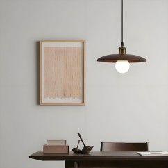 28 Natural Wood Pendant Light, Suitable for Dining Room, Living Room, and Bedroom, Modern Minimalist Style oovov.com img 14