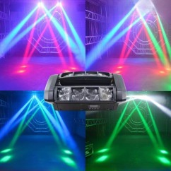 LED 8-Eye Spider Light, Suitable for Bars, Stage Performances, and KTV Rooms, 40W Strong Light Effect | oovov.com