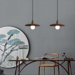 28 Natural Wood Pendant Light, Suitable for Dining Room, Living Room, and Bedroom, Modern Minimalist Style oovov.com img 19