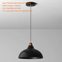 30 Modern Minimalist Hardware and Wood Pendant Light for Home and Commercial Decor oovov.com img 8