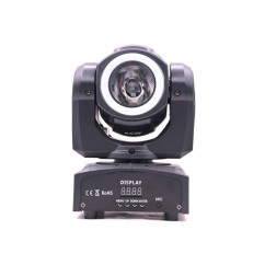 60W Moving Head Beam Light, Suitable for Bars, Stages, and Weddings, Supports Sound Control and DMX512