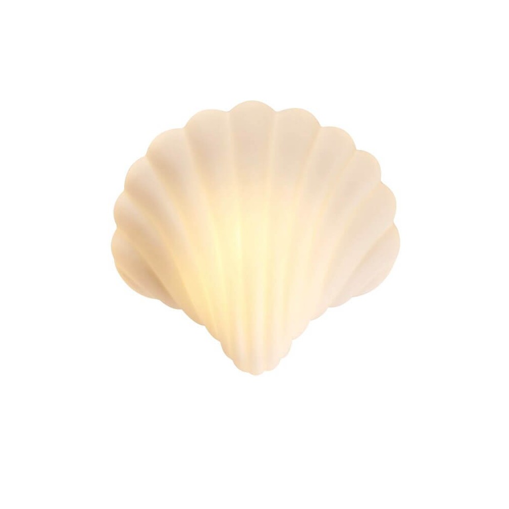 Modern Glass Shell Corridor Wall Lamp simple Bedroom Bedsides Wall Light E27 Balcony Hallway Wall Lighting Fixtures