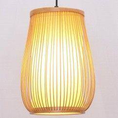 36 South Asian Bamboo Vase Dining Room Pendant Lamp Country Rustic Hallway Lamps oovov.com img 1