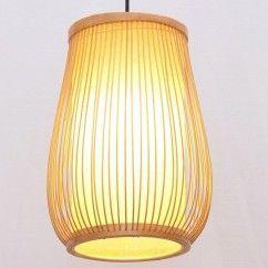 36 South Asian Bamboo Vase Dining Room Pendant Lamp Country Rustic Hallway Lamps oovov.com img 5