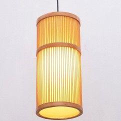 38 South Asian Bamboo Cylinder Japanese Restaurant Pendant Lights, Country Rustic Hanging Lamps oovov.com img 4