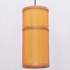 38 South Asian Bamboo Cylinder Japanese Restaurant Pendant Lights, Country Rustic Hanging Lamps oovov.com img 2