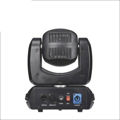 100W Mini Moving Head Light, Suitable for Bars, Stages, and KTV, Supports DMX512 and Sound Control, 120W Light Effect