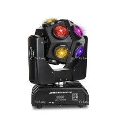 120W LED Mini Stage Light, Suitable for Bars, Stages, and KTV, Supports DMX512 and Sound Control