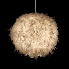 Feather Ball Bedroom Pendant Lamp Creative Study Room Pendant Light Kids Room Pendant Lights