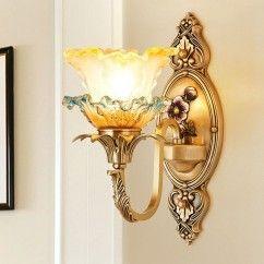 Copper Glass Living Room Wall Lights Study Room Wall Lamp Bedroom Bedsides Stair Case Corridor Wall lamp