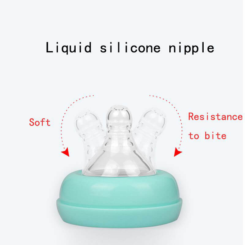 Liquid silicone pacifier