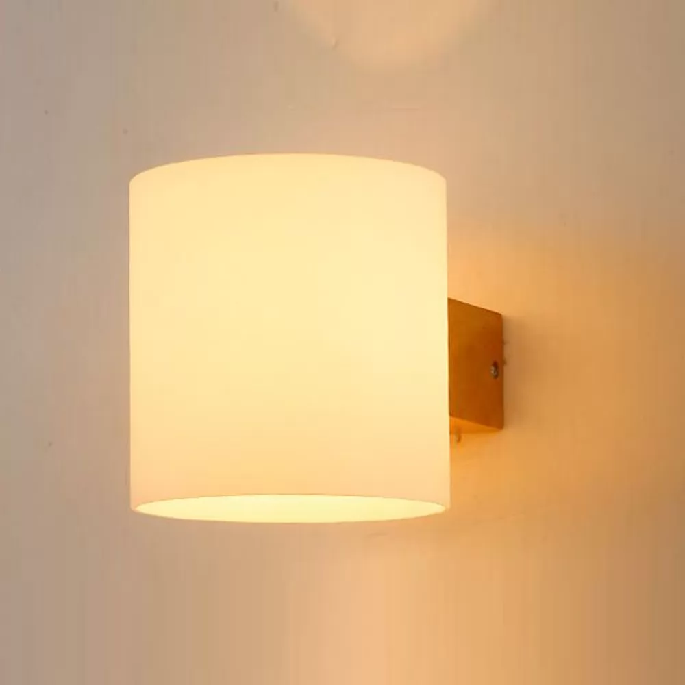 Copper wall lamp turn off